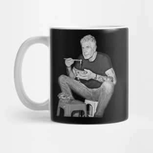 Anthony Bourdain - Vintage Mug